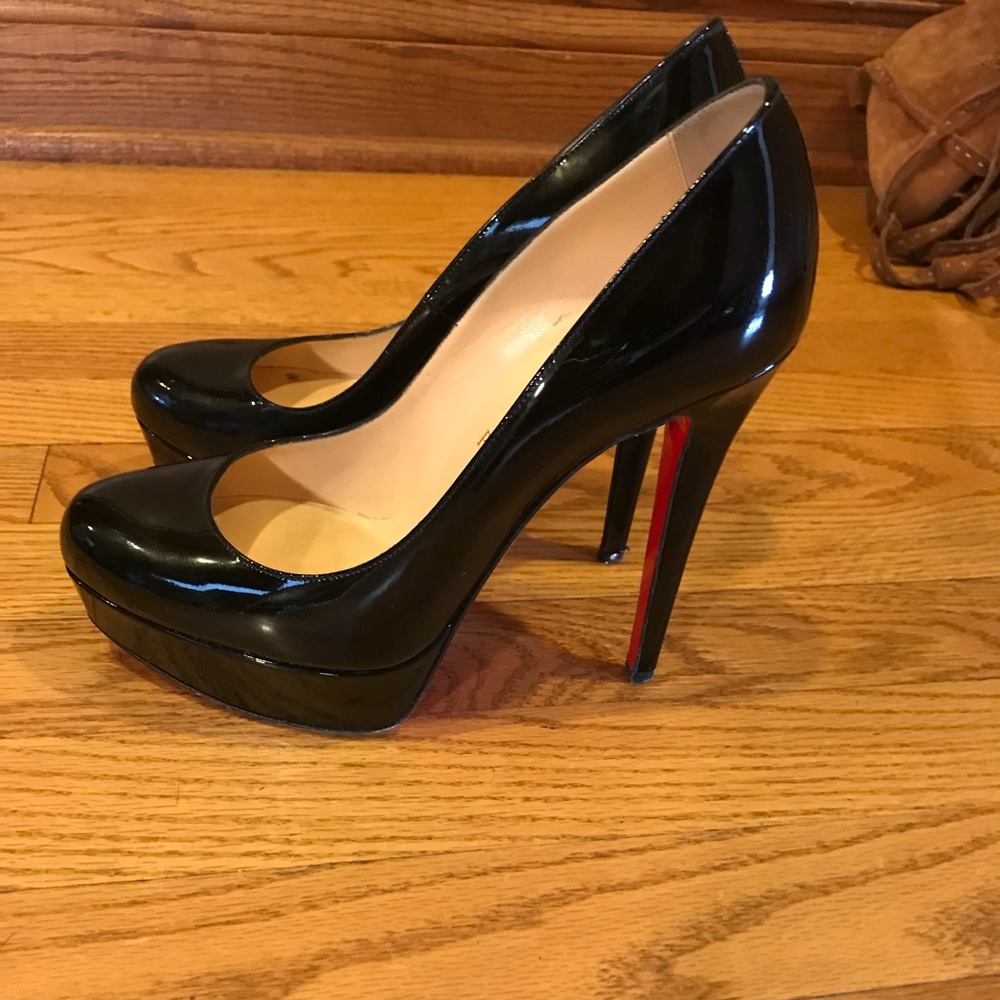 Christian Louboutin Bianca Patent Leather Platform